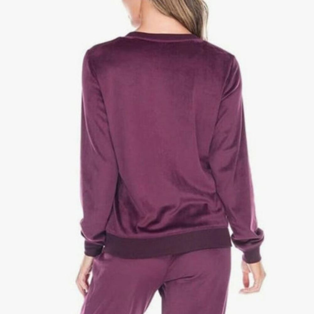 Honeydew velour wildberry sweatshirt - Picture 8 of 8